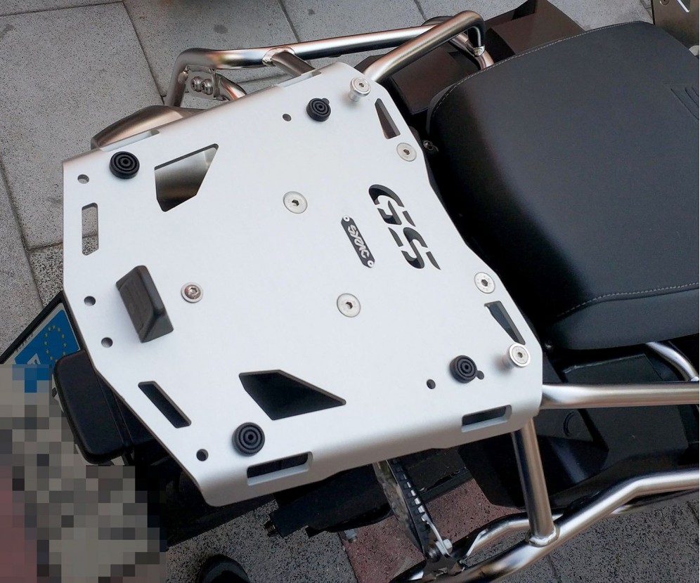 Coffre Topcase Givi B45 / B45+ 45L Monolock Avec Plaque Universelle, Dossier & Filet Élastique